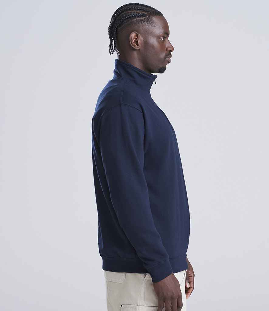 AWDis Sophomore Zip Neck Sweatshirt - PenCarrie